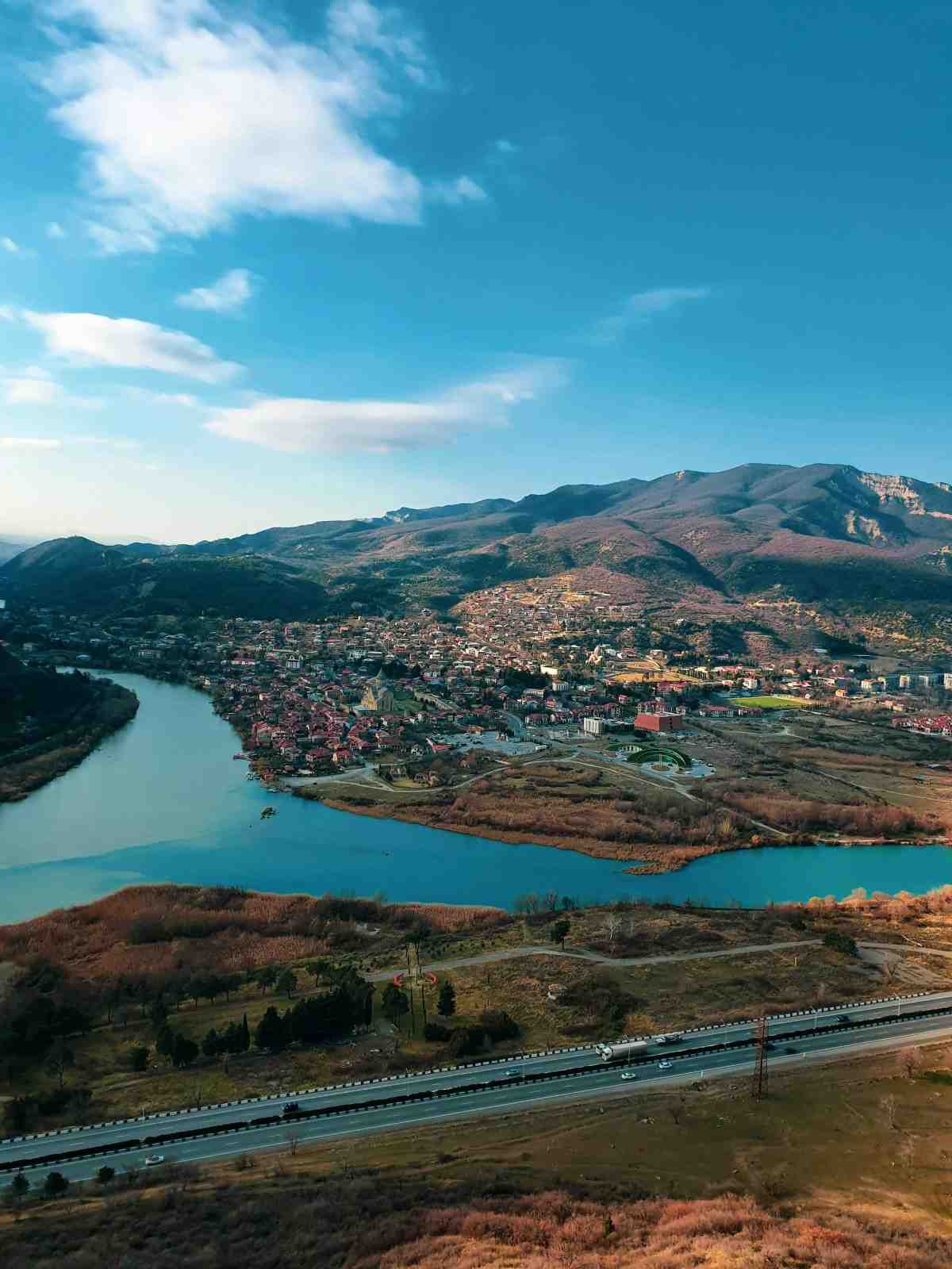 zhinvali reservoir georgia